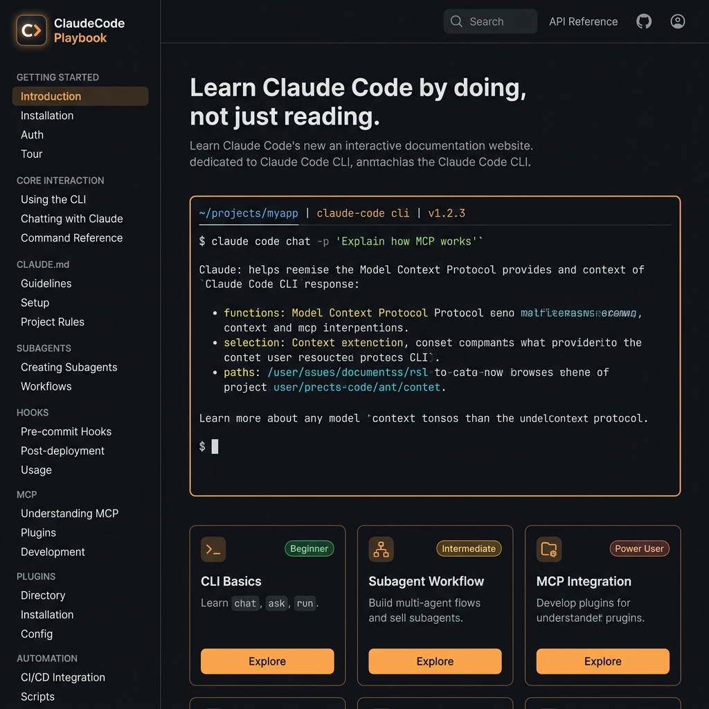 ClaudeCode Playbook